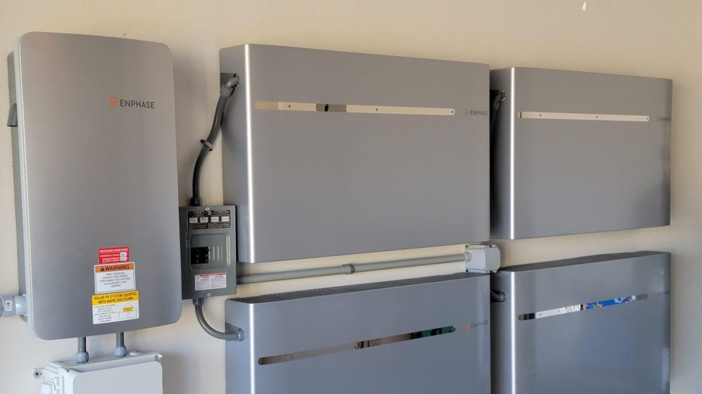 Home battery backup install