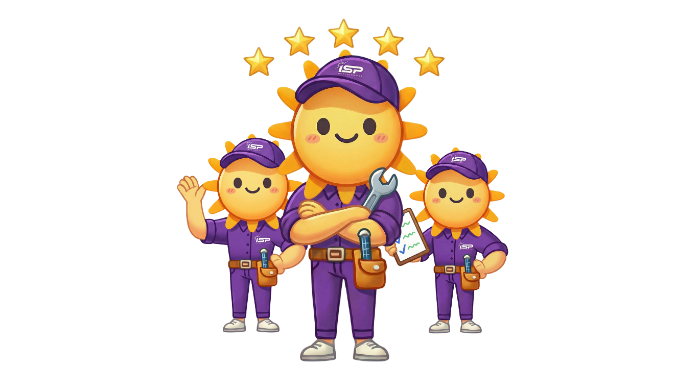 iSP home improvement mascot